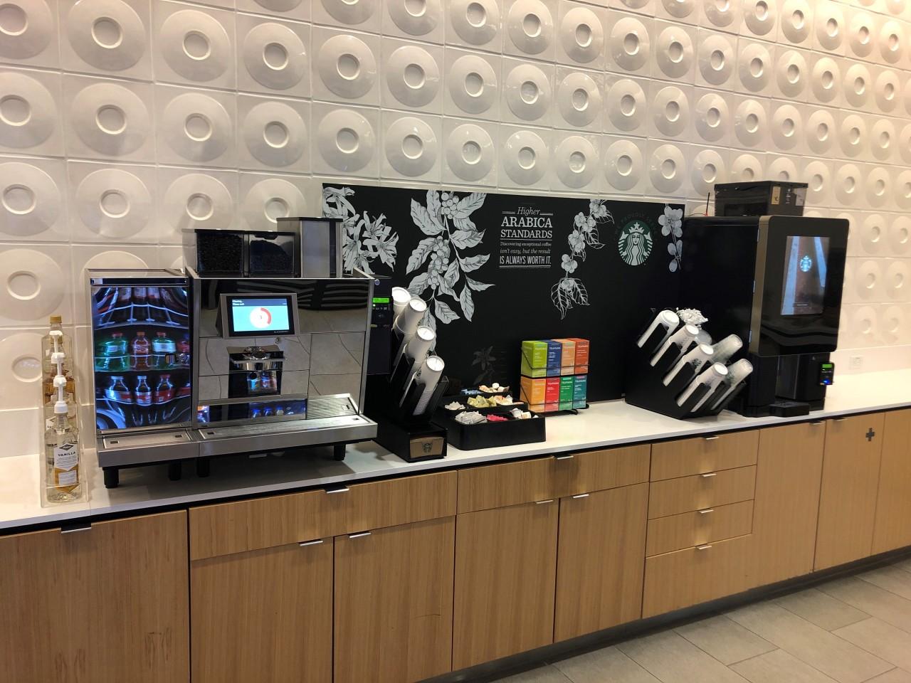 Office coffee bar from American Food & Vending